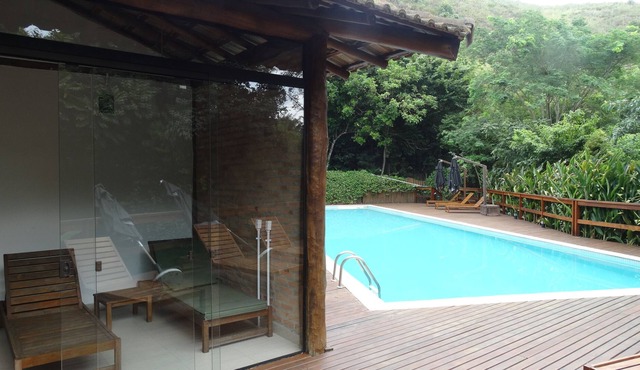 House in Paúba condo foot in the sand with beach service