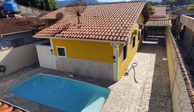 House with an ionized pool - Bertioga/Indaiá, 300 Mbps 5G Internet in BERTIOGA