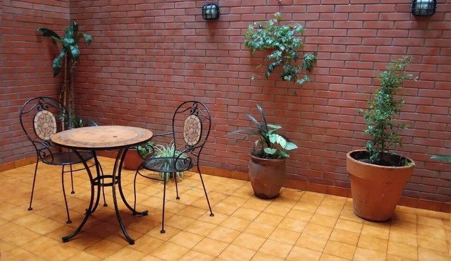 In the heart of Downtown, with patio