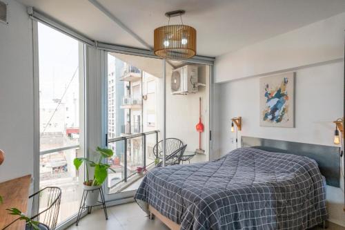 Inmejorable! Piso alto en Centro BsAs, Moderno con parrilla y pileta 3 pax