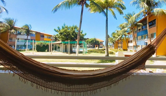 Just a few steps from the beach - Ground-floor 2-bedroom apartment, swimming pools, AC, Wi-Fi, garage