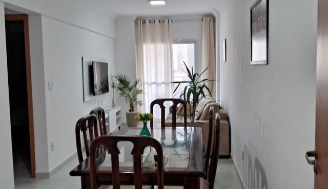 Lindo apartamento com vista do mar Wi-fi estacionamento gratis in Praia Grande
