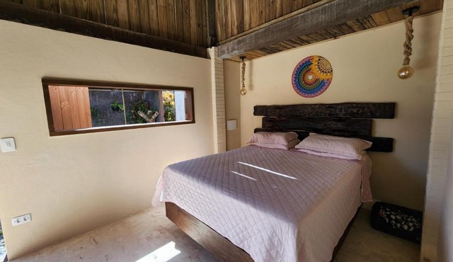 Loft romântico pé na areia