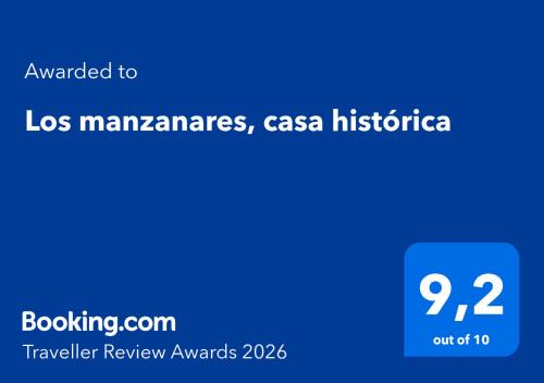 Los manzanares, casa histórica