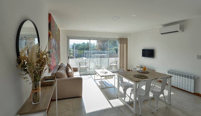 Lovely Apartment with Mountain View of the Andes