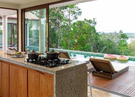 Luxury Villa Sea & River Views 5min to Pituba in Itacaré