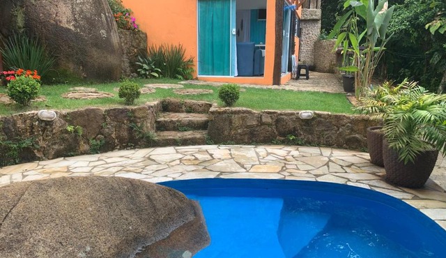 Microcasa - Frente a praia - Vila Trindade - Paraty