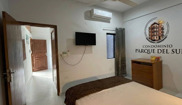 Minimalist apartment with balcony in Fernando de la Mora