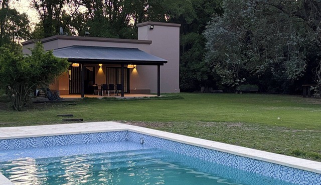 Modern Country House in front of Araucaria Polo in Sdor Maria, Lobos with breakfast