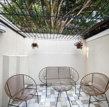 Oasis en pleno Nuñez