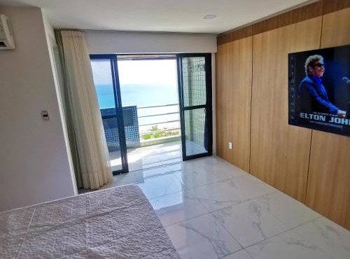 PARADISE DELUXE- Apartamento de luxo em Hotel 4 estrelas - melhor vista de ponta negra