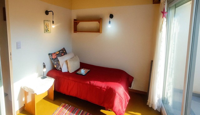Private room with balcony