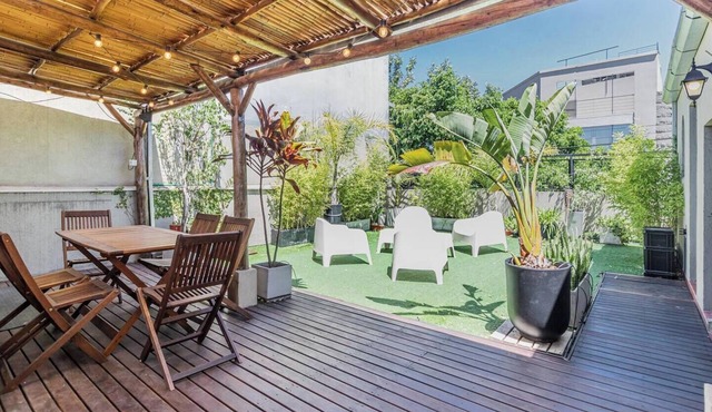 Private Terrace & BBQ| Buenos Aires | WiFi/Washer