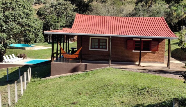 Property with waterfall and 2 swimming pools