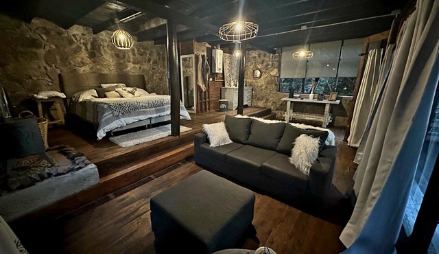 Quadruple room at Posada Río Ceballos