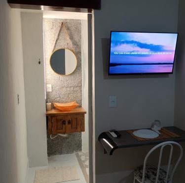 Quarto suíte privativo ar e tv