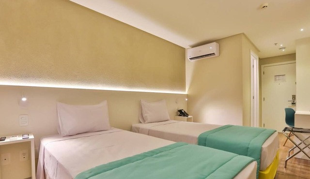 R 1651 Go Inn Serra Free Wi-Fi Free breakfast Accessible Air-conditioned Laundry servic in Jardim Limoeiro