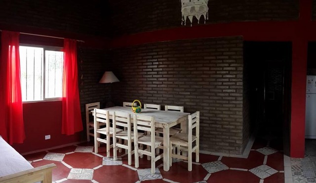 Relax in contact with nature, hut at the foot of the mountains, ecotourism