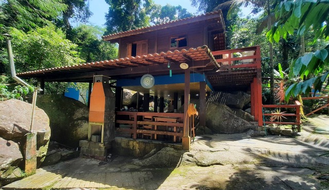 Rustic Chalet within an Atlantic Forest.