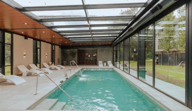 Scenic Retreat with Heated Pool & Sauna | 2.8 Mi to Central Square