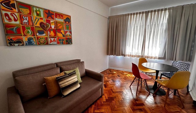 Spacious apartment in Lapa with views of the Arcos with parking space/well located in Lapa Rio de Janeiro