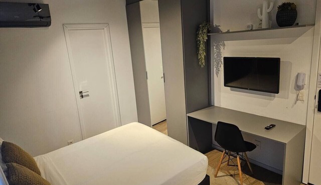 Studio compacto e confortável - Jardim Paulista