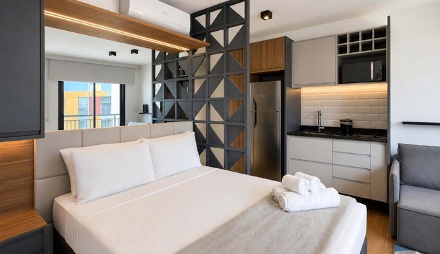 Studio Elegante para 4 pessoas em Moema in São Paulo
