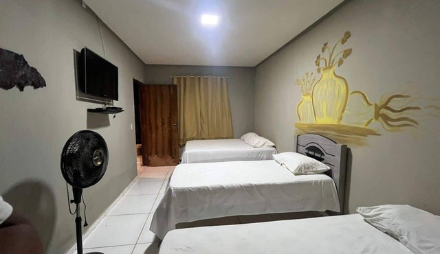 Suíte em Rio Grande com Cozinha e Piscina