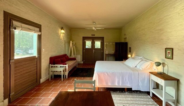The Loft: Pool and Green Patio
