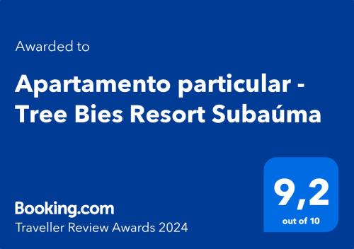 Tree Bies Resort Subaúma - Apartamento particular com Parque Aquático Infantil