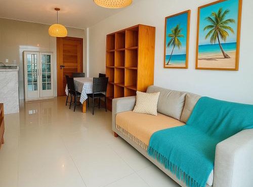 VGFUN-447 3 quartos 2 wcs Vista Mar Pé na Areia Praia do Futuro