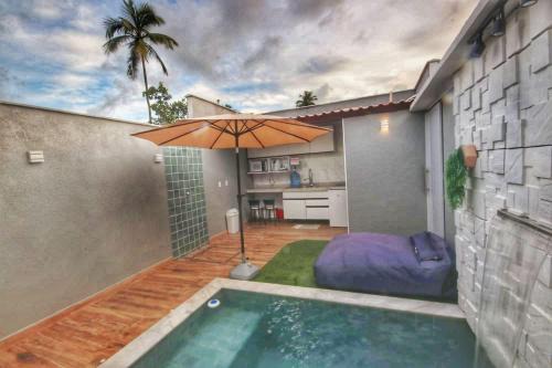 Villa Beija-Flor 1 - Suíte alexa com piscina privativa