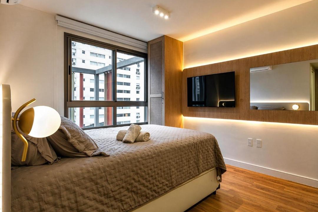 Cerqueira Cesar Apartment | Studio Melo Alves Jardins na Reboucas c Oscar Freire