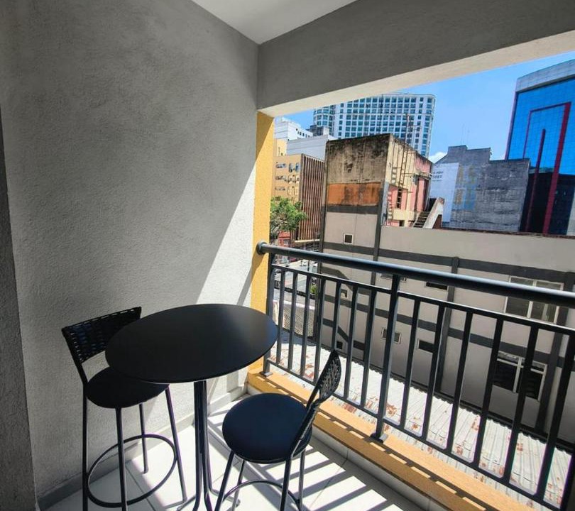 Se Apartment | 66NV Studio, Liberdade, SP, 300 m Metro Japão, acomoda até 03 pessoas Piscina na cobertura
