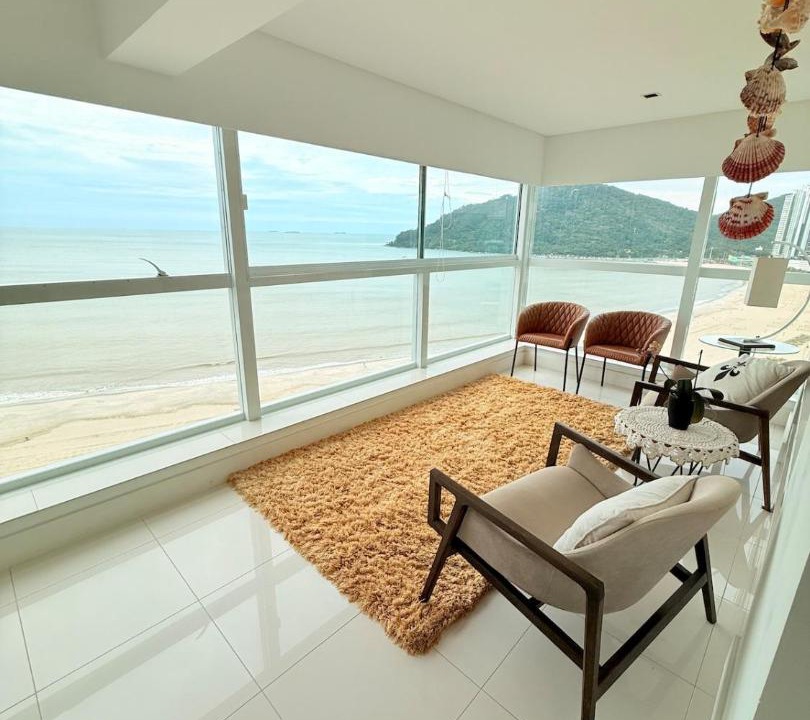 Centro Apartment | Exclusivo Frente Mar na Barra Sul Av. Atlântica