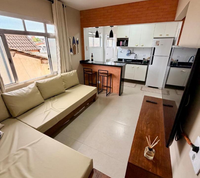 Centro Apartment | Aloha apartamento 150 metros do mar Itanhaém