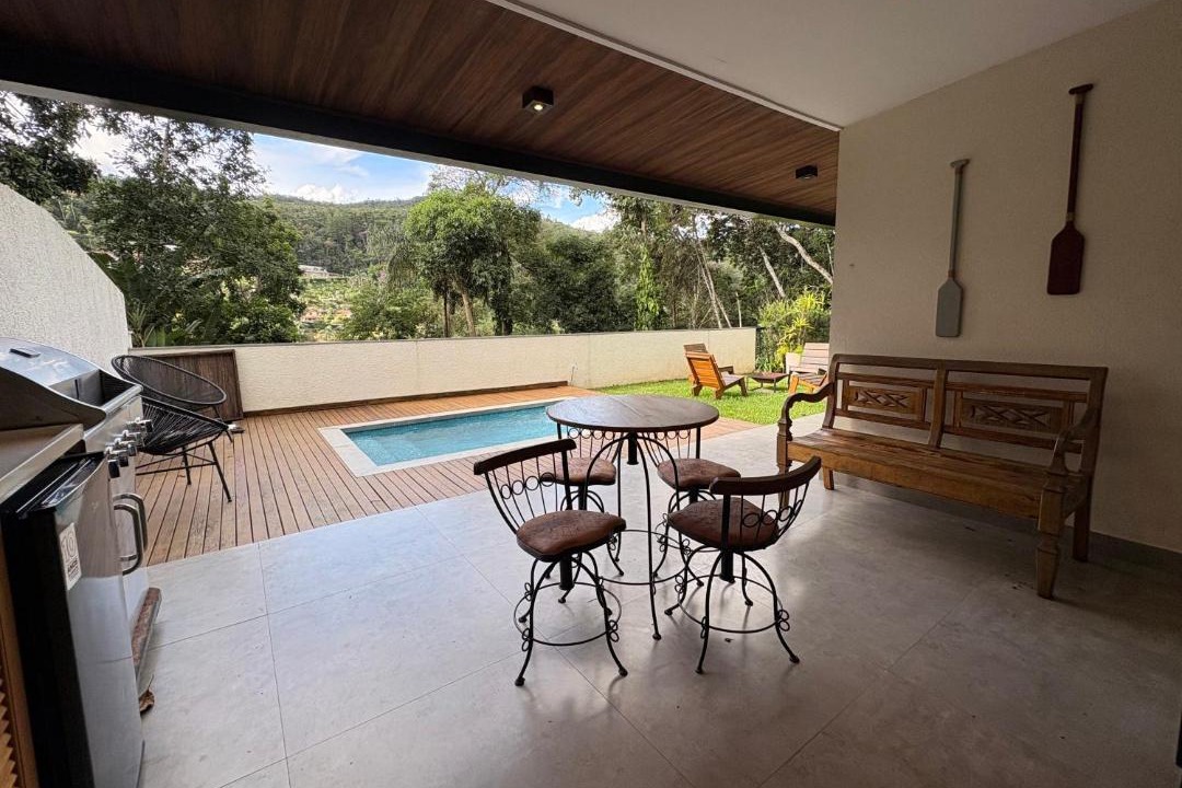 Teresopolis House | Casa 08 Floresta Boa Vista - Piscina Privativa e Lounge com Deck em Meio à Natureza