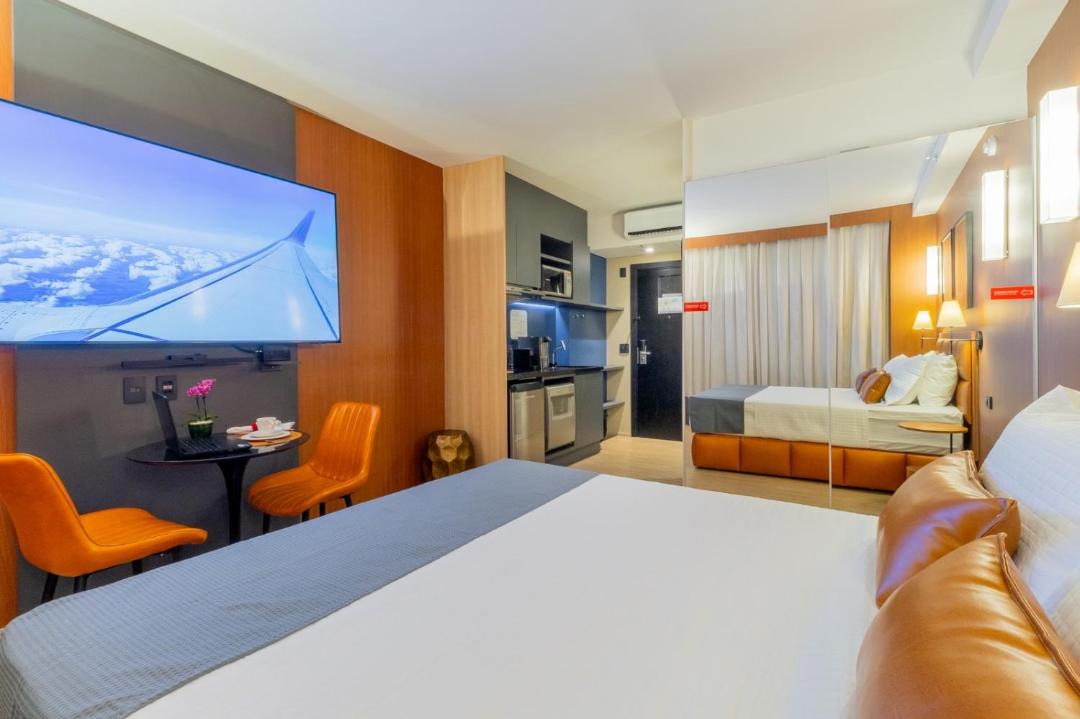 Alphaville Industrial Apartment | Alpha Stay - Studio Alpha Alphaville - NOVO