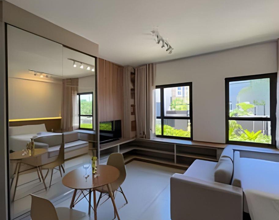 Ribeirao Preto Apartment | Studio novo, completo, piscina e ótima localização
