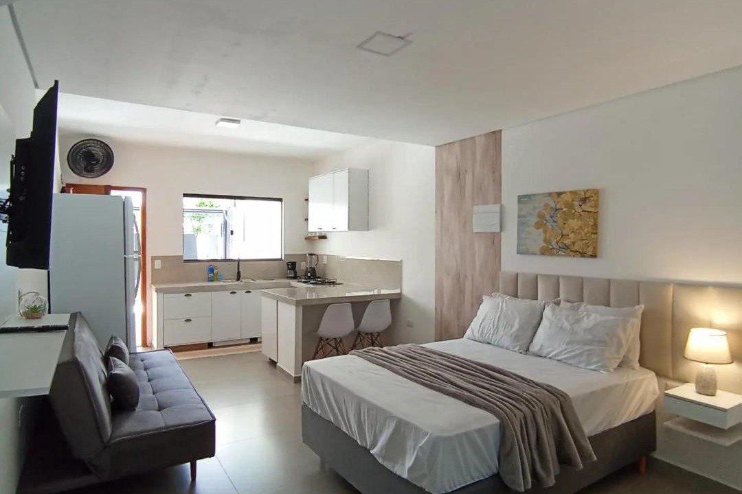 Praia de Leste Apartment | Ap 01 apartamento Beira mar