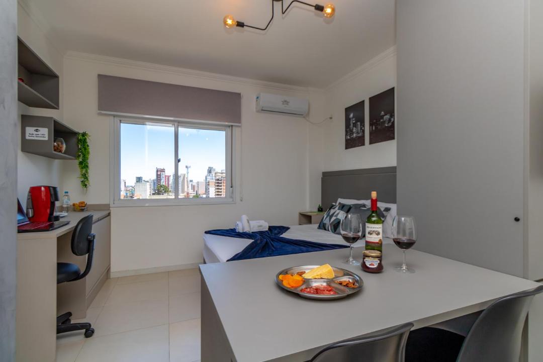 Centro Apartment | Studio delicinha Prox Atitus com Garagem
