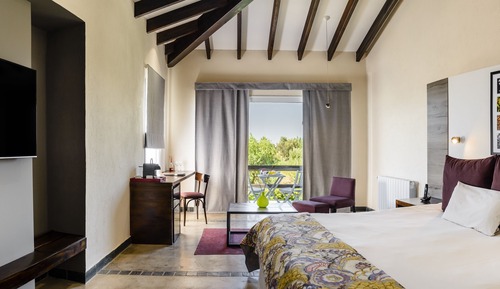 Superior Double Room, Terrace, Garden View