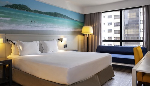Superior Room, 1 King Bed with Sofa bed, Partial Sea View