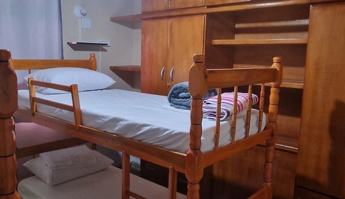 Basic Shared Dormitory, Mixed Dorm, Pool View, Poolside