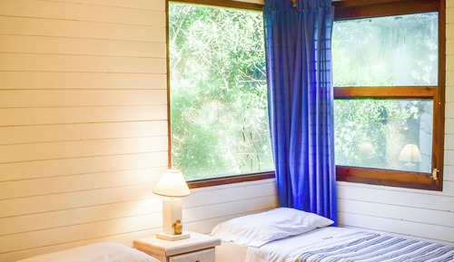 Comfort Cabin, 2 Bedrooms, Terrace, Garden View (MEDITERRANEO)