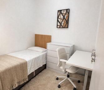 Single Room with Shared Bathroom
