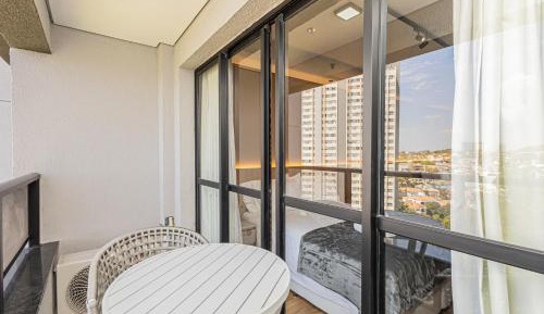 Studio with Balcony