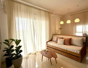 One-Bedroom Apartment with River View