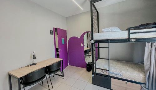 Bed in 4-Bed Female Dormitory Room