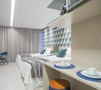 One-Bedroom Apartment with Pool View